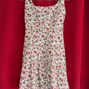 Old Navy Floral Pink and White Dress